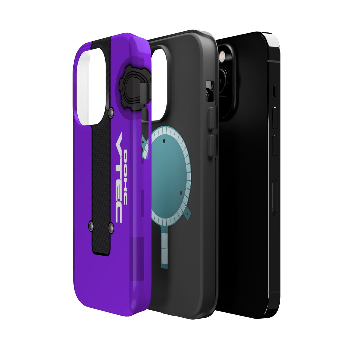 Purple B Series Engine Phone Case