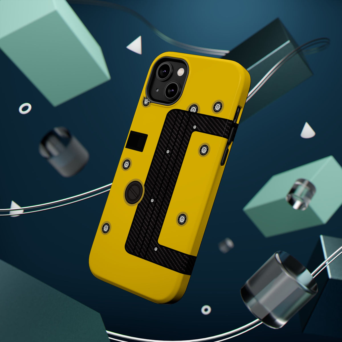 Yellow K Series Engine Phone Case