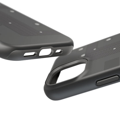 Black K Series Engine Phone Case