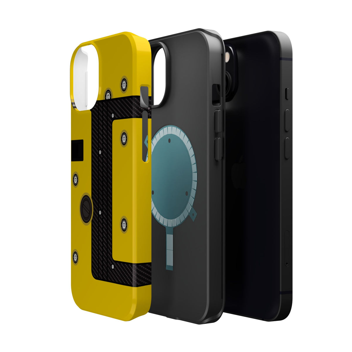 Yellow K Series Engine Phone Case