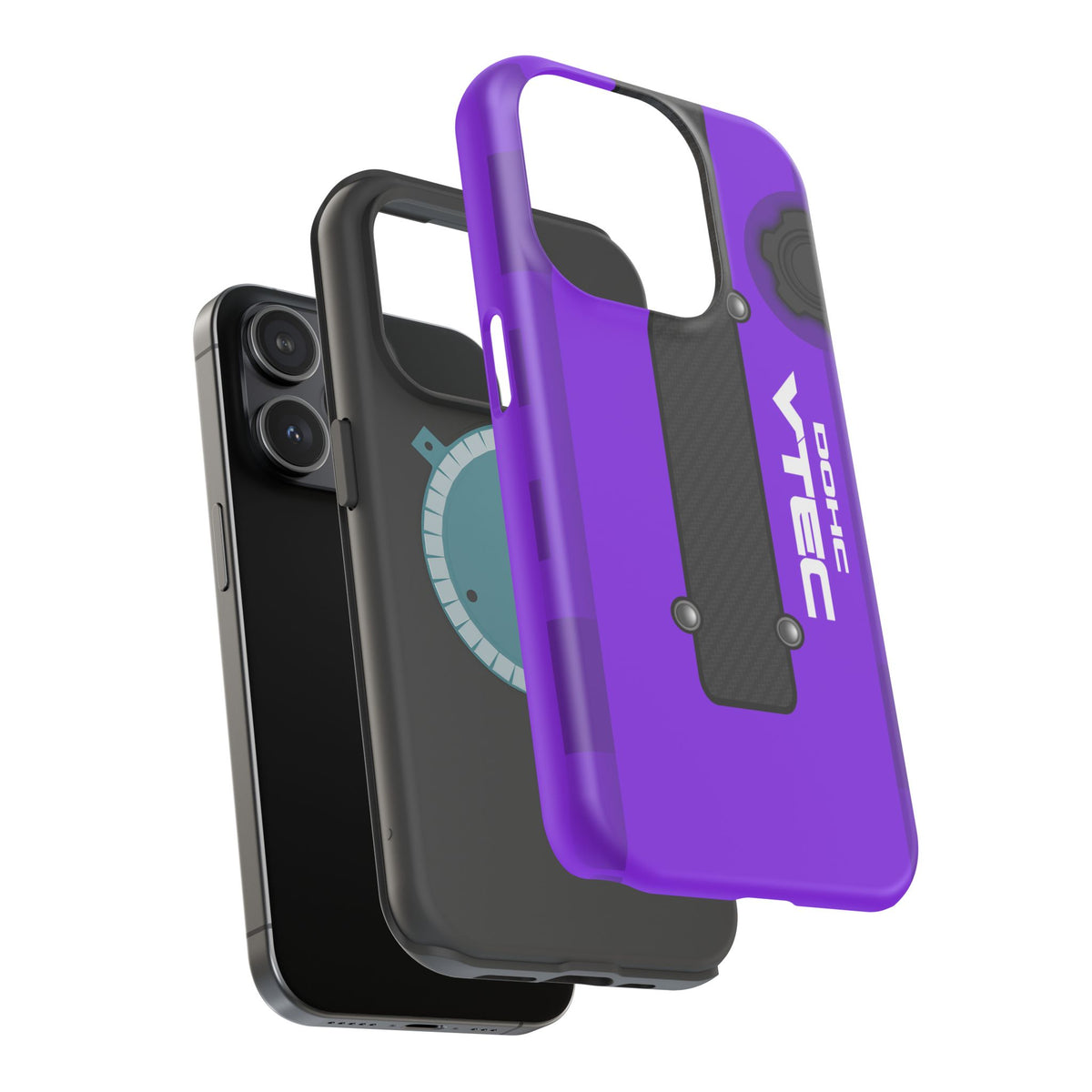 Purple B Series Engine Phone Case