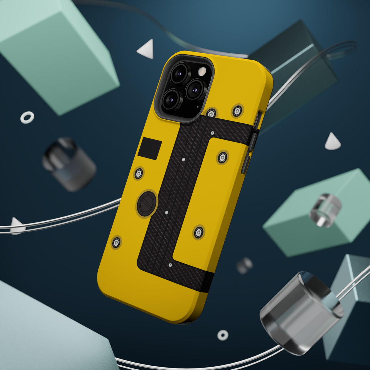 Yellow K Series Engine Phone Case