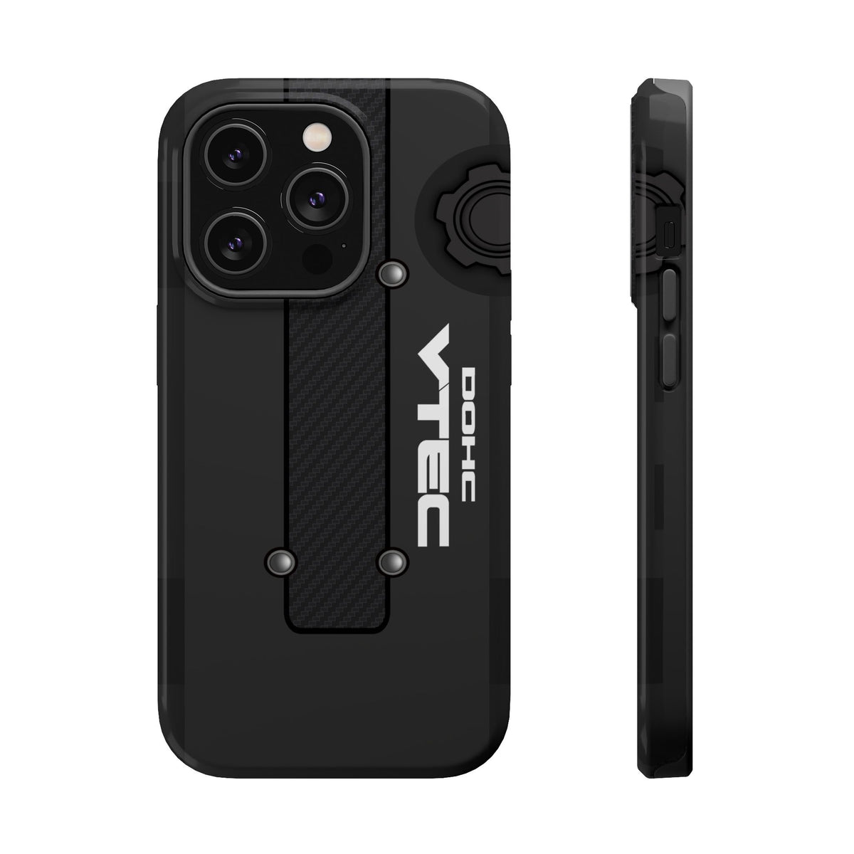Black B Series Engine Phone Case