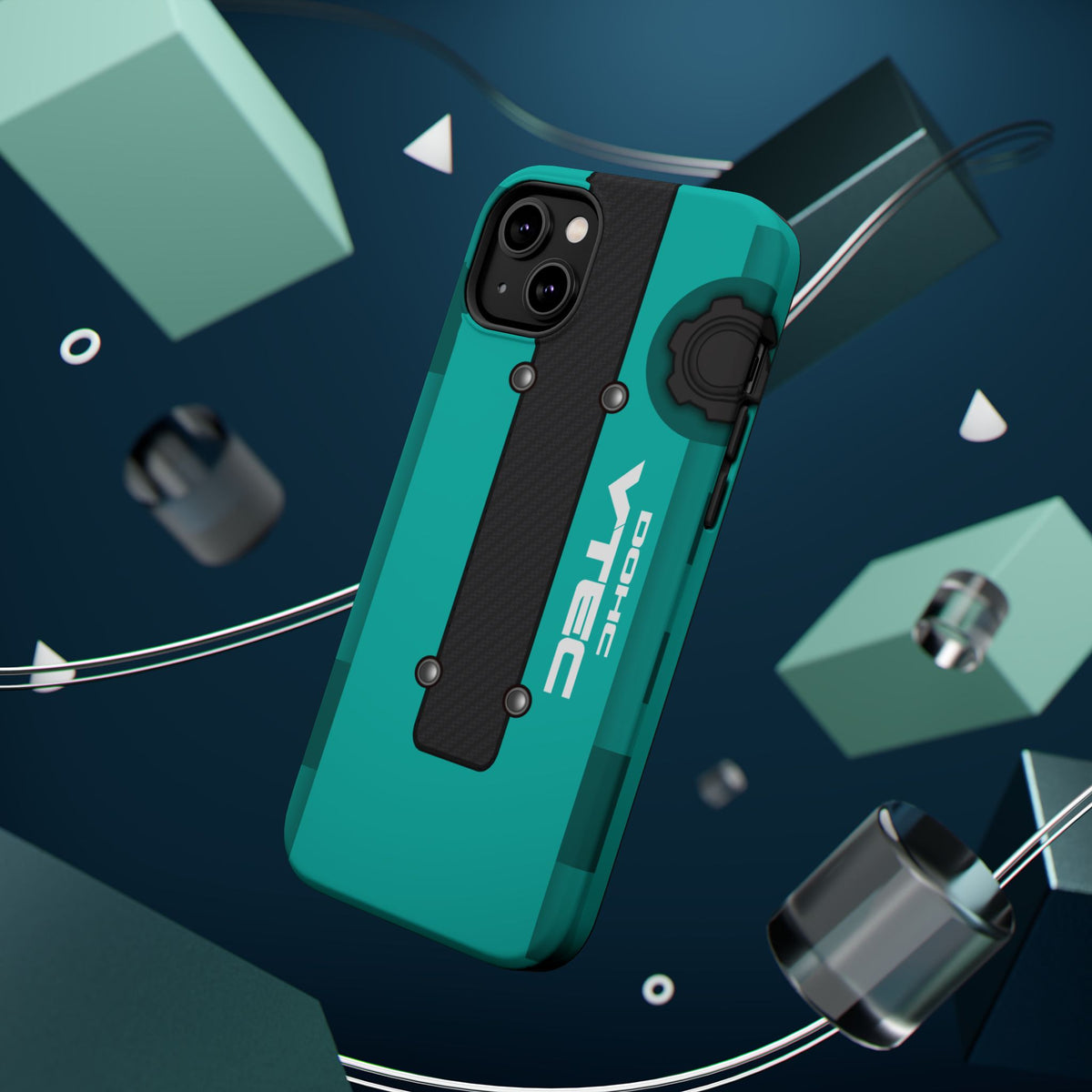 Teal B Series Engine Phone Case