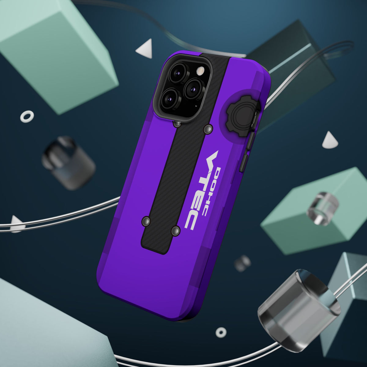 Purple B Series Engine Phone Case
