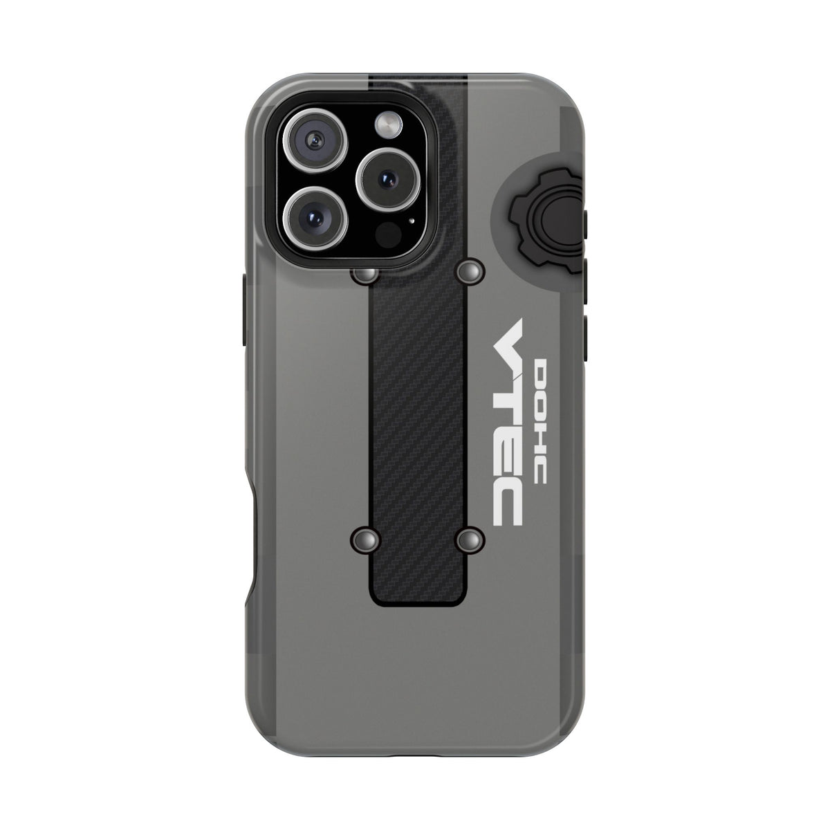 Gray B Series Engine Phone Case