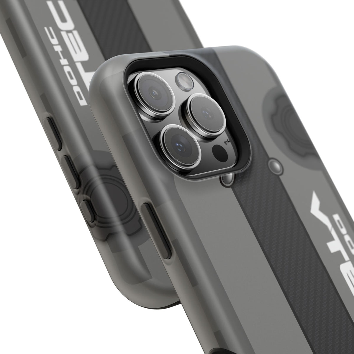 Gray B Series Engine Phone Case