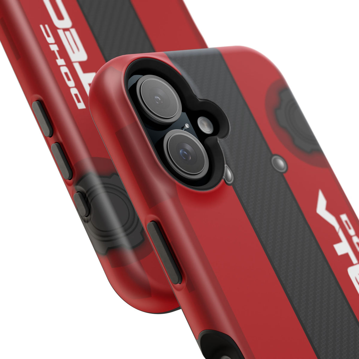 Red B Series Engine Phone Case