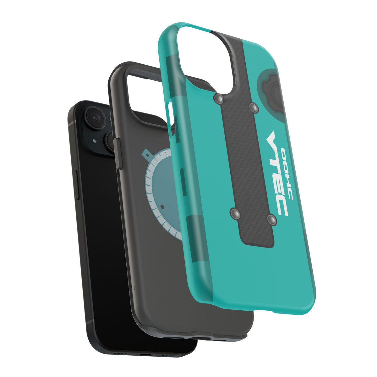 Teal B Series Engine Phone Case