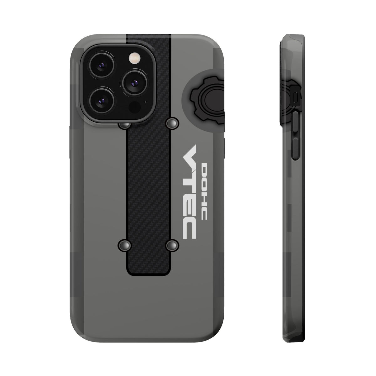 Gray B Series Engine Phone Case