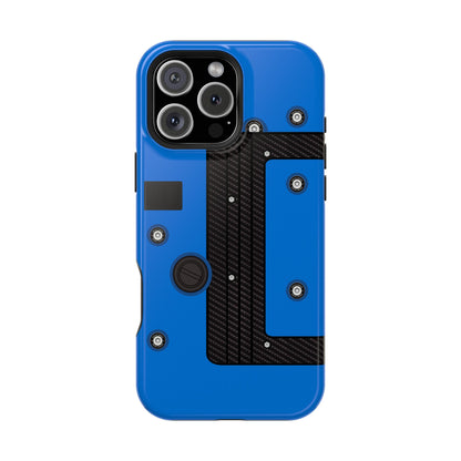 Blue K Series Engine Phone Case