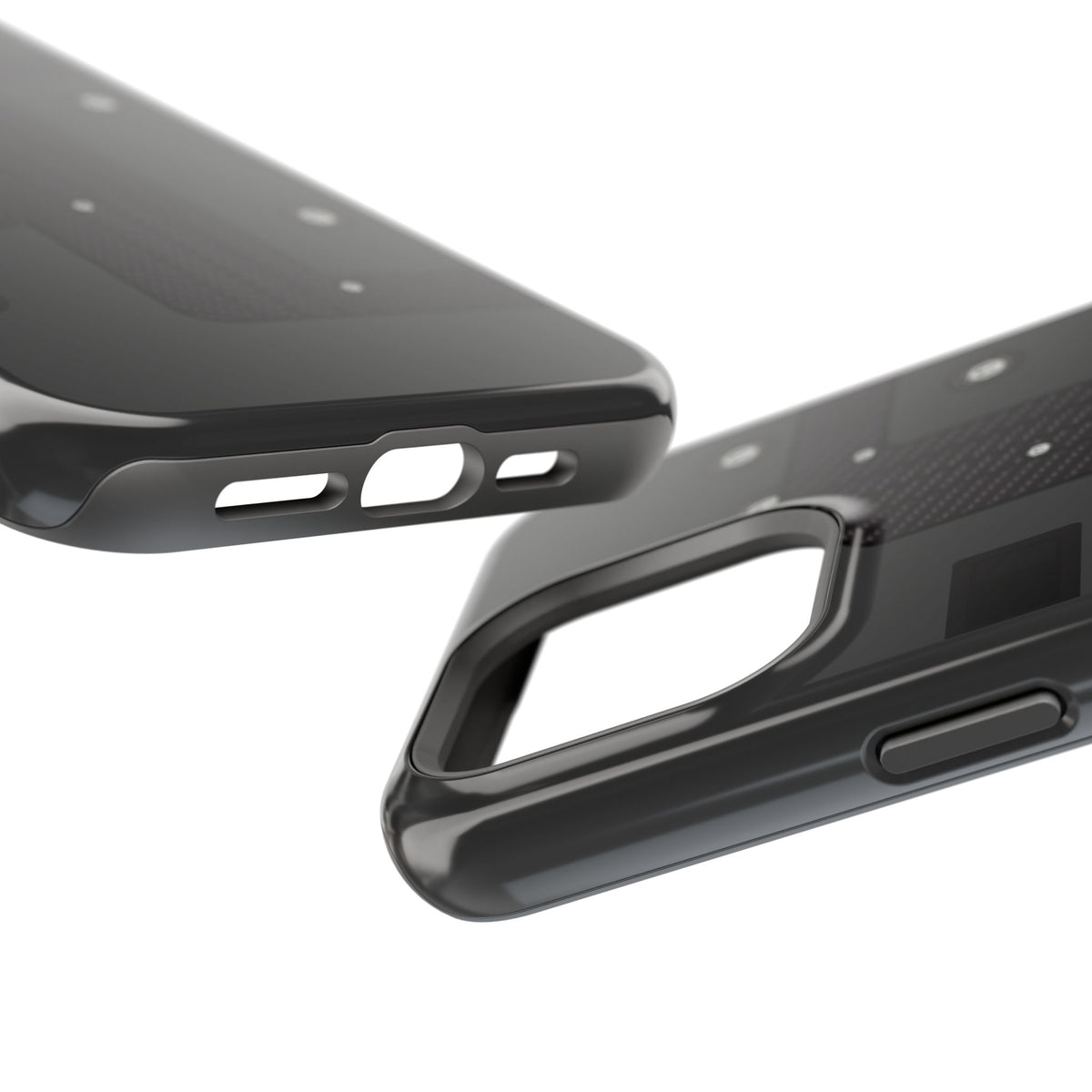 Black K Series Engine Phone Case