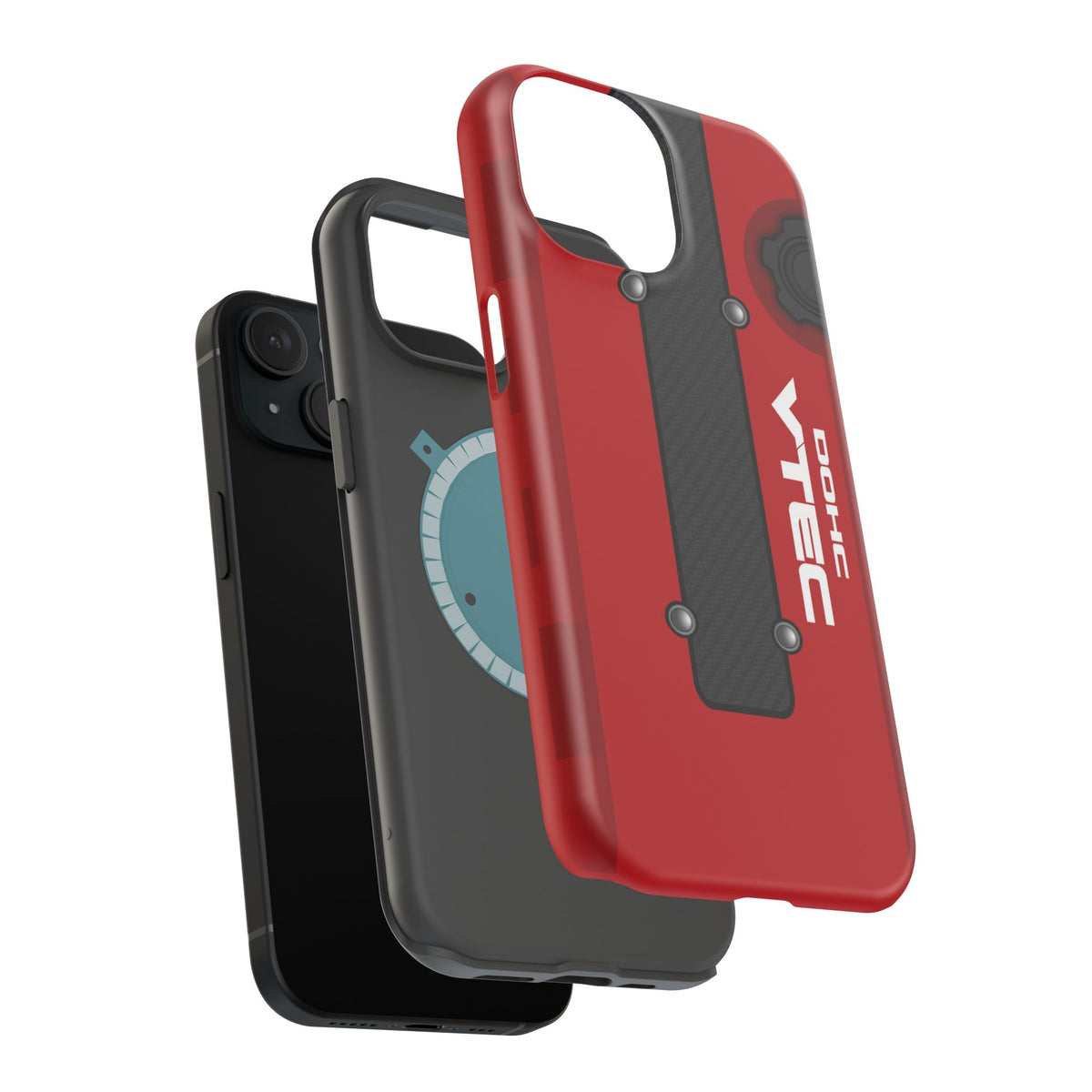 Red B Series Engine Phone Case