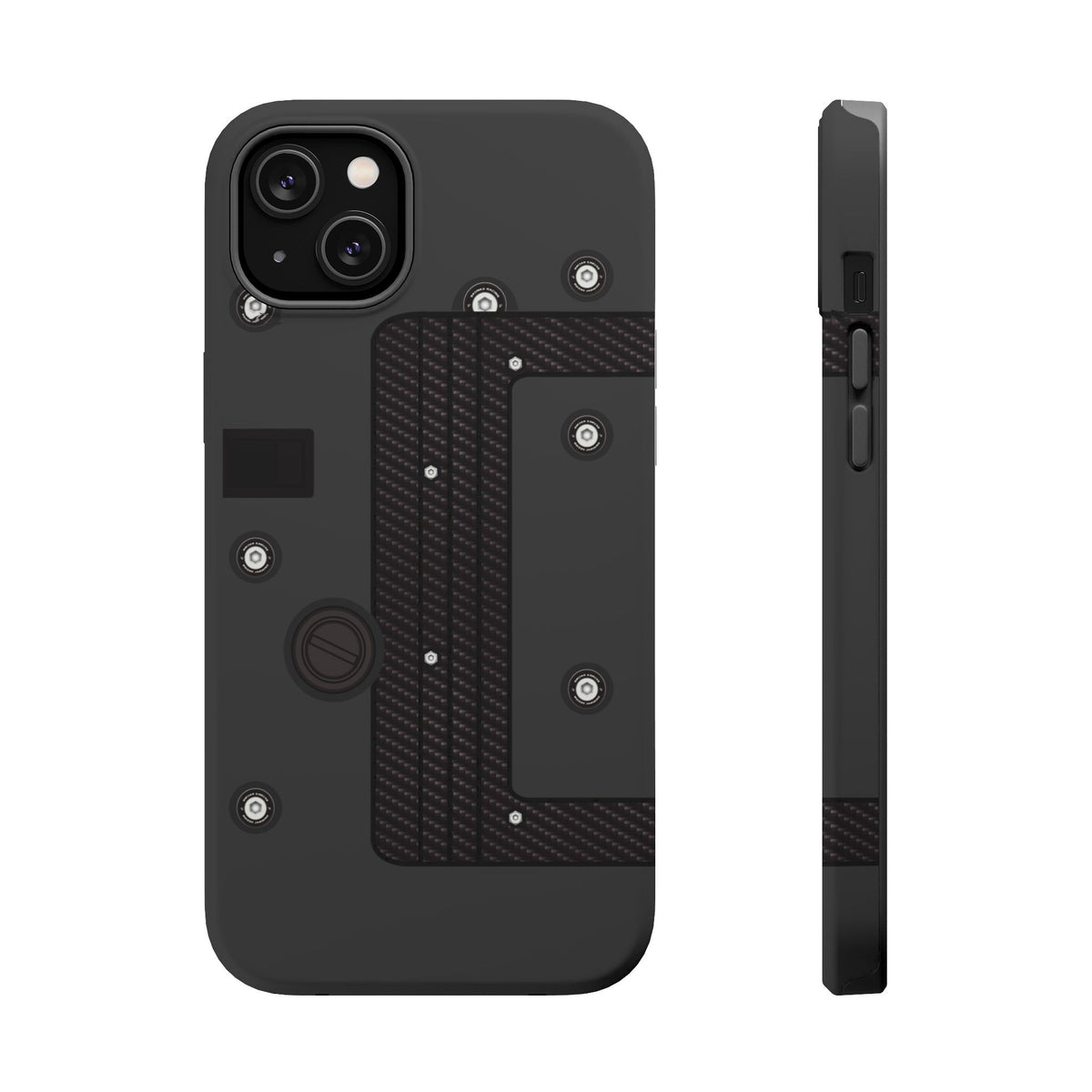 Black K Series Engine Phone Case