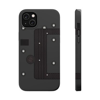 Black K Series Engine Phone Case