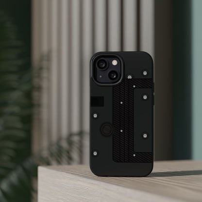 Black K Series Engine Phone Case