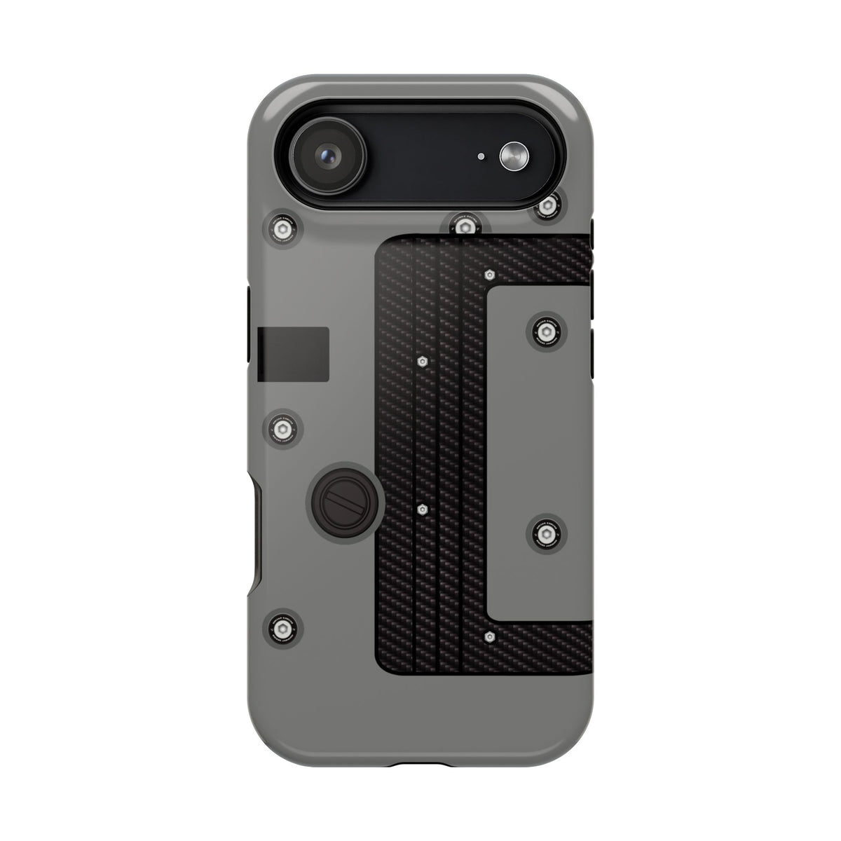 Gray K Series Engine Phone Case