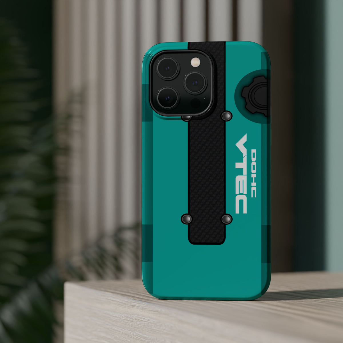 Teal B Series Engine Phone Case