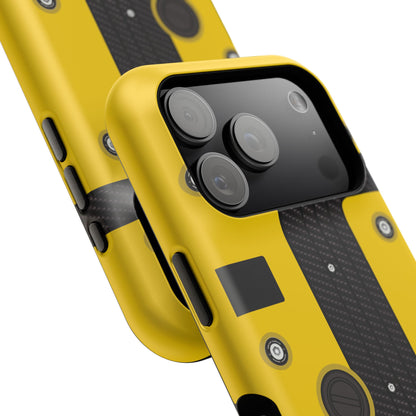 Yellow K Series Engine Phone Case