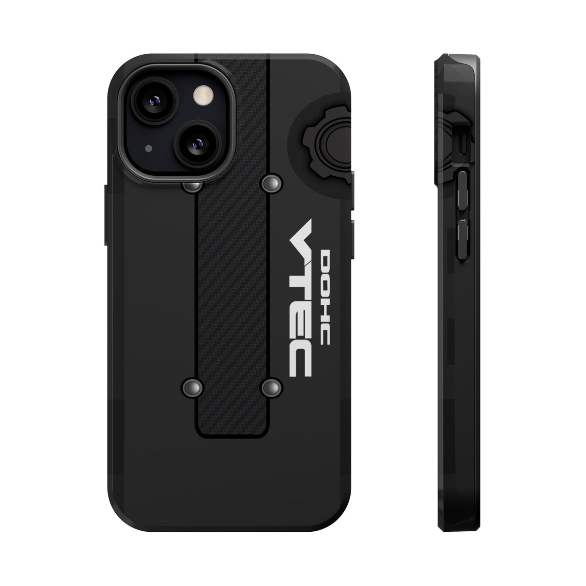 Black B Series Engine Phone Case