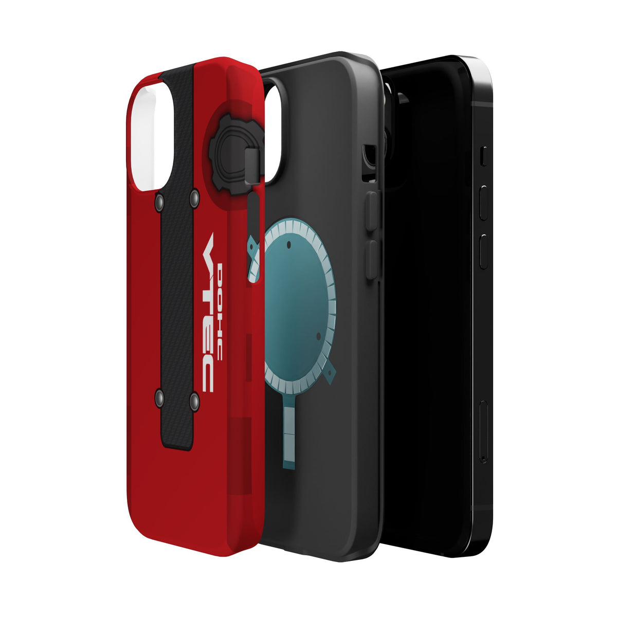 Red B Series Engine Phone Case