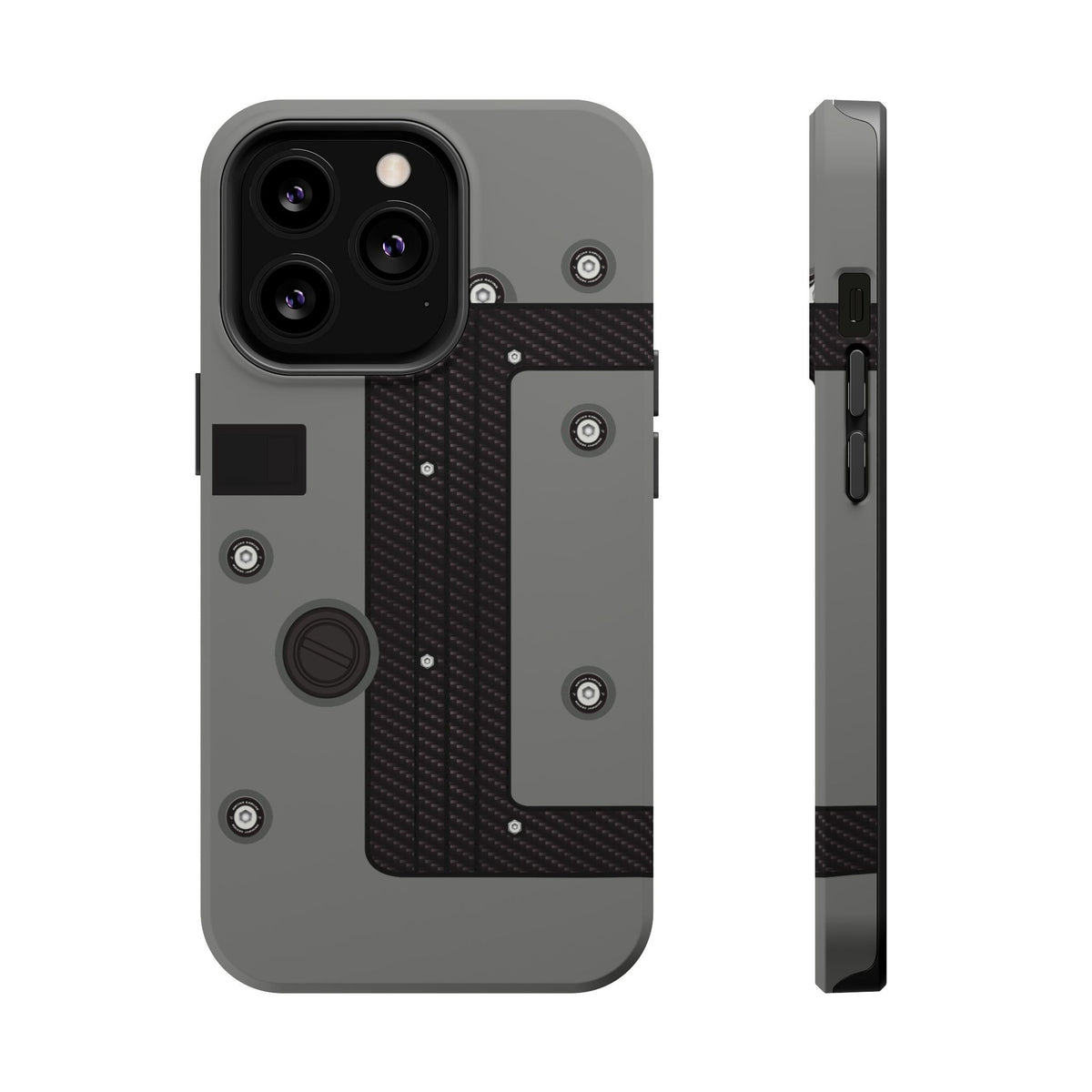 Gray K Series Engine Phone Case