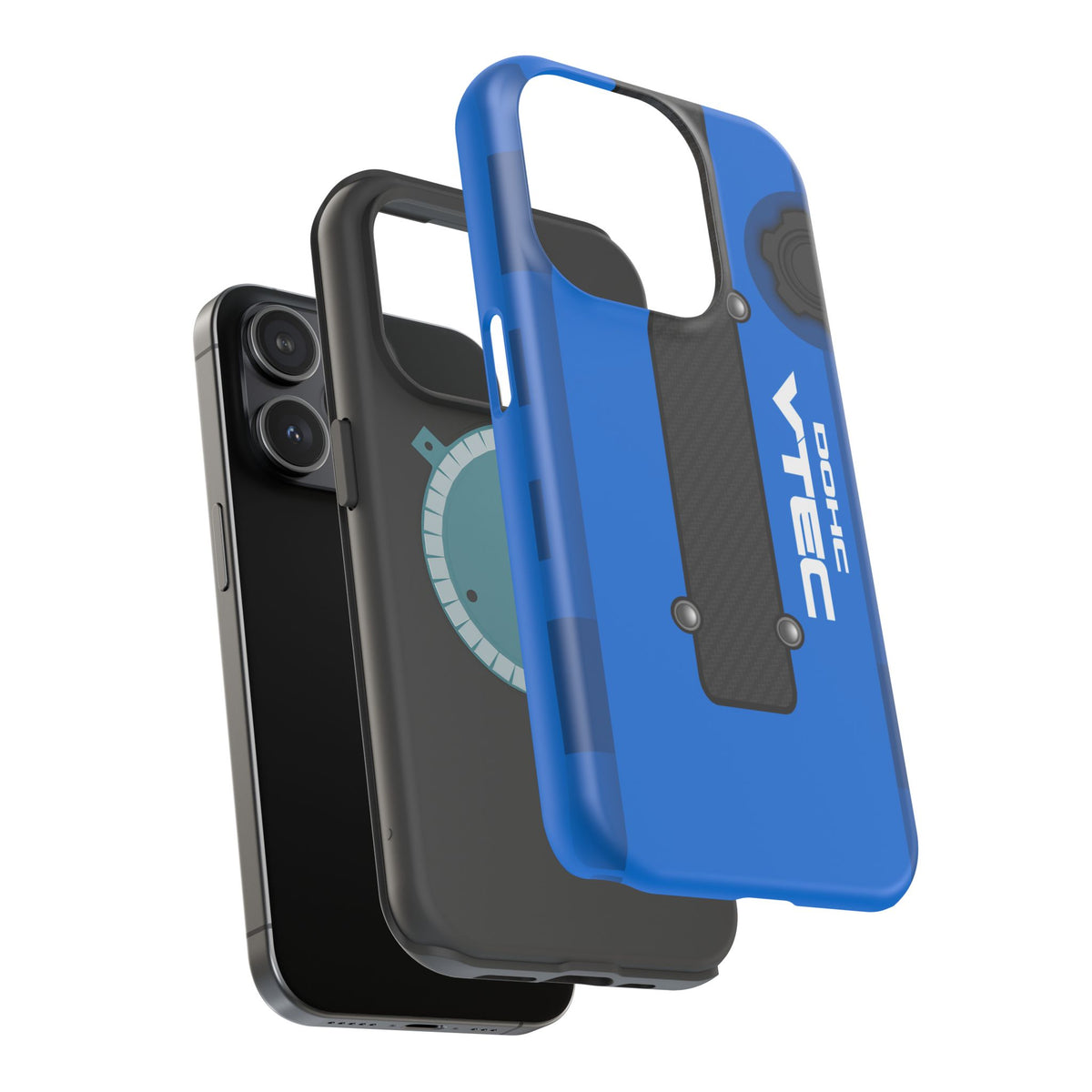Blue B Series Engine Phone Case