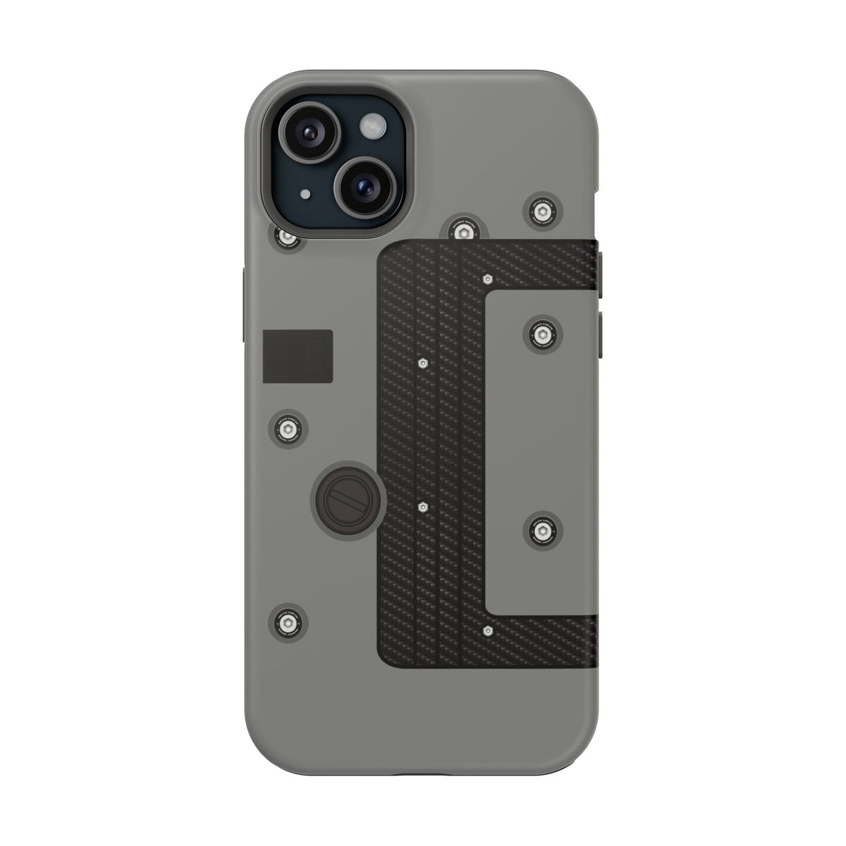 Gray K Series Engine Phone Case
