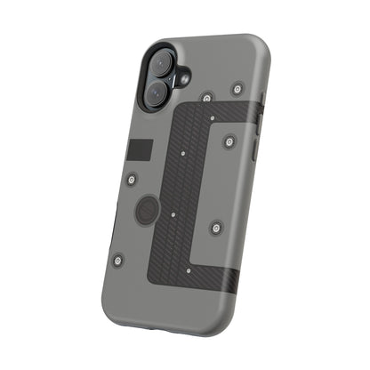 Gray K Series Engine Phone Case