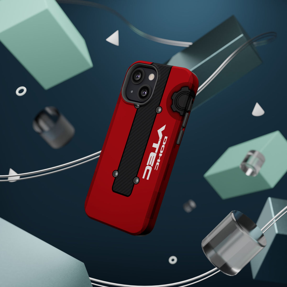 Red B Series Engine Phone Case