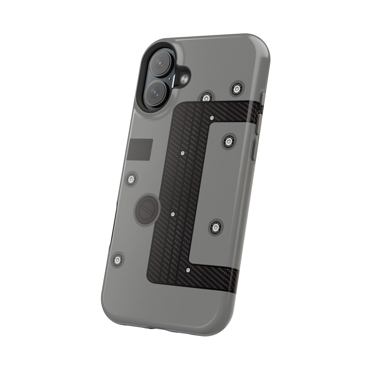 Gray K Series Engine Phone Case