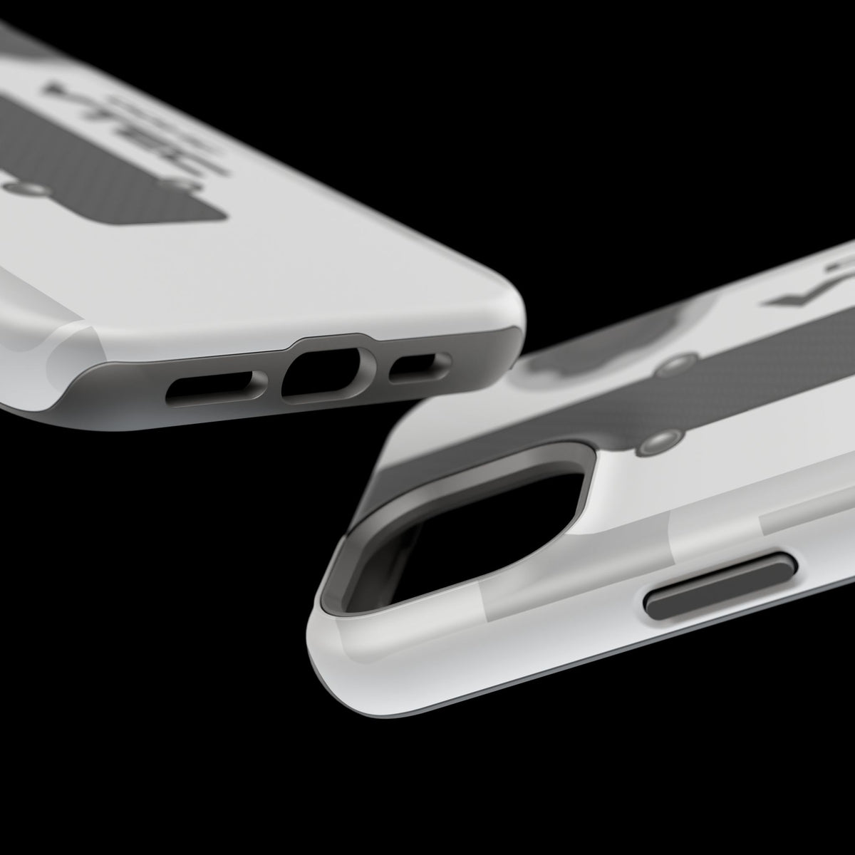 White B Series Engine Phone Case