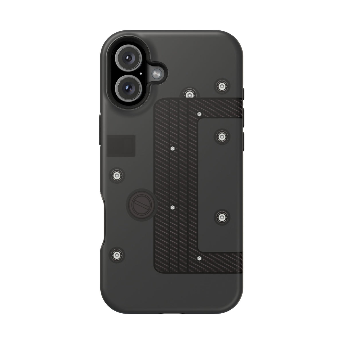 Black K Series Engine Phone Case