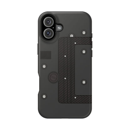 Black K Series Engine Phone Case