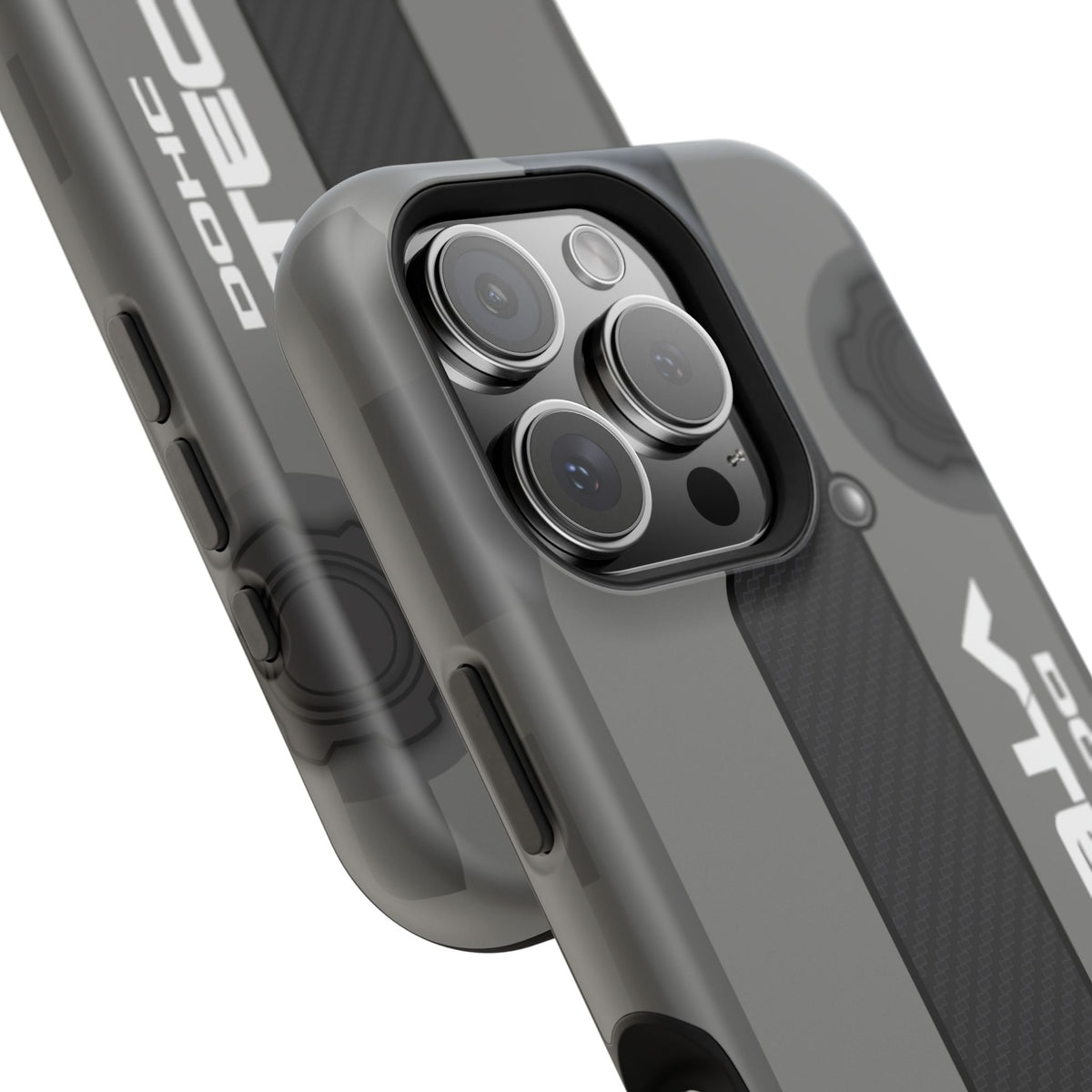Gray B Series Engine Phone Case