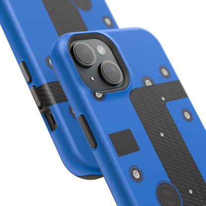 Blue K Series Engine Phone Case