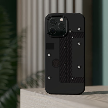Black K Series Engine Phone Case