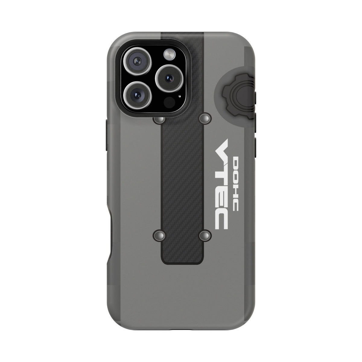 Gray B Series Engine Phone Case
