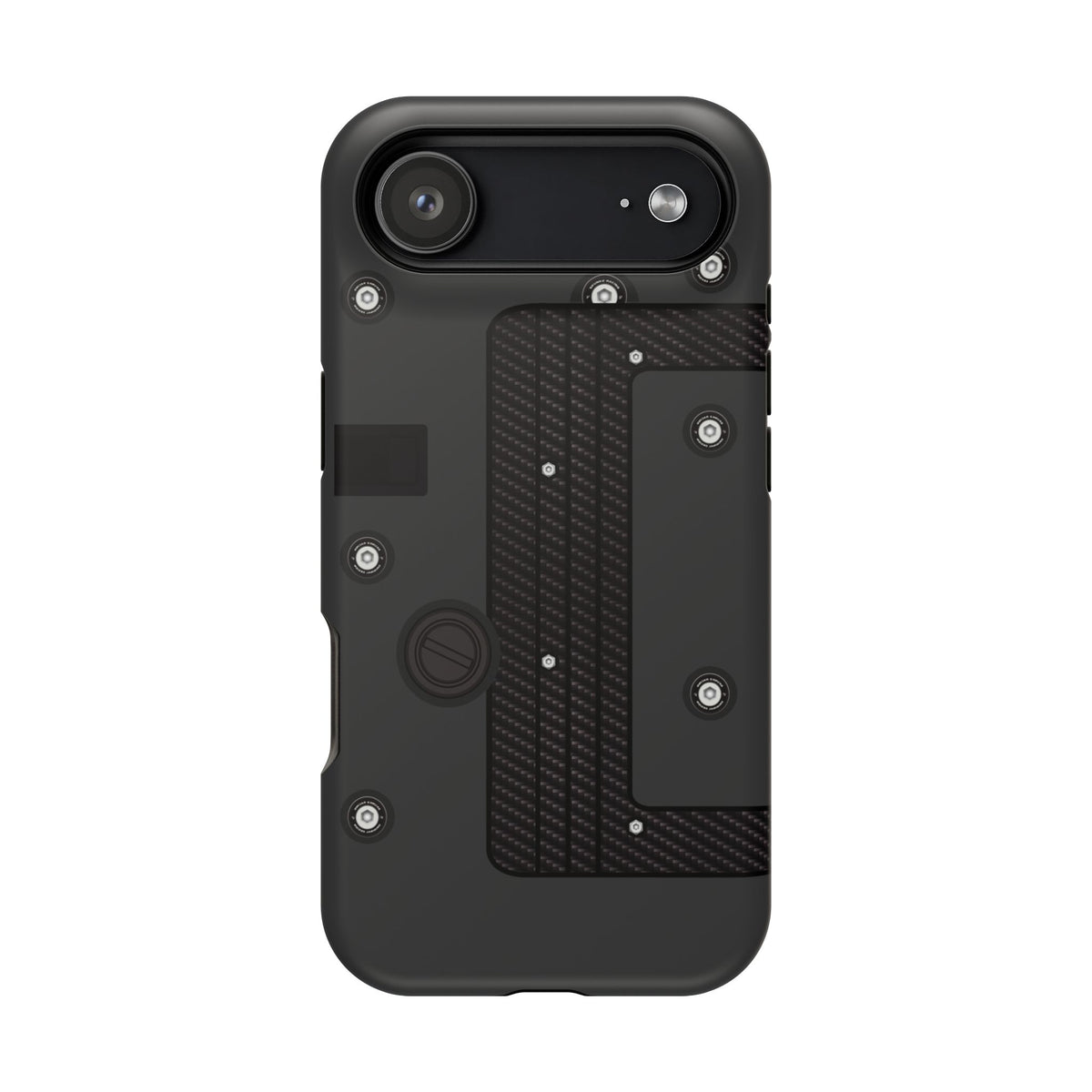Black K Series Engine Phone Case