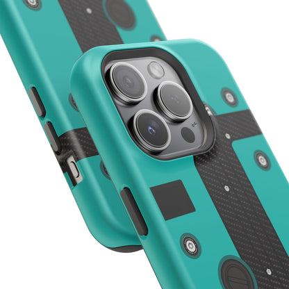 Teal K Series Engine Phone Case