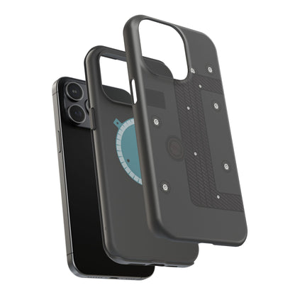 Black K Series Engine Phone Case