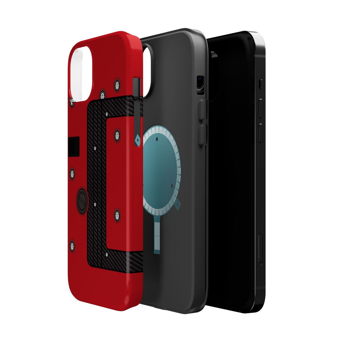 Red K Series Engine Phone Case