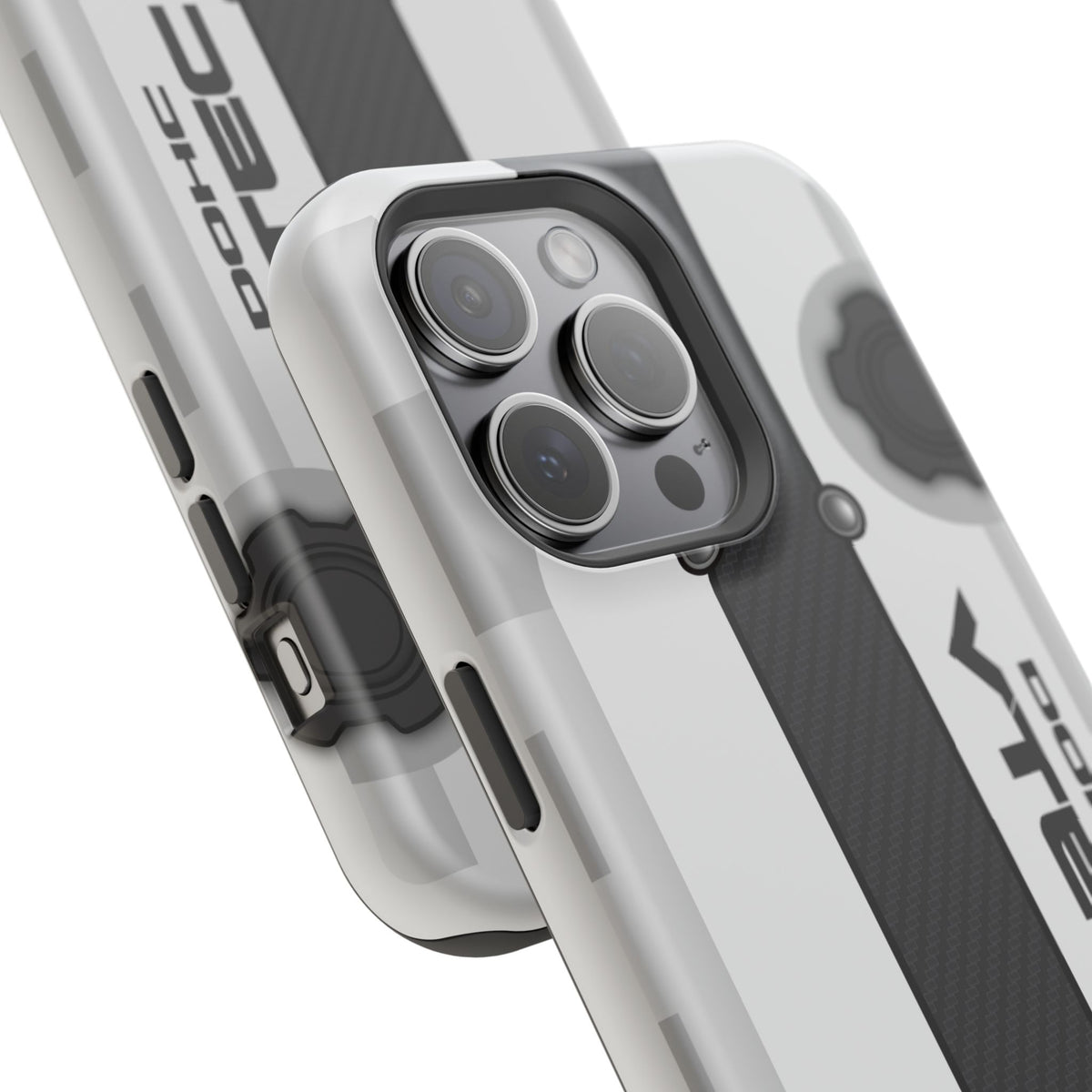 White B Series Engine Phone Case