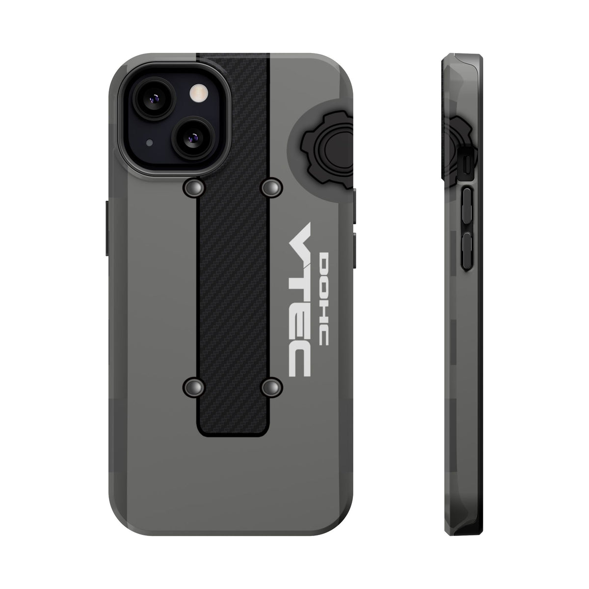 Gray B Series Engine Phone Case