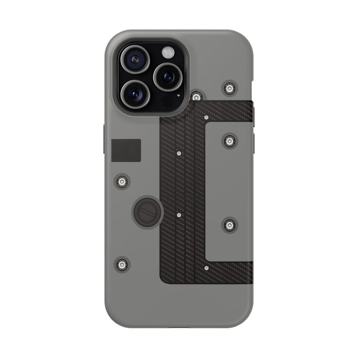 Gray K Series Engine Phone Case