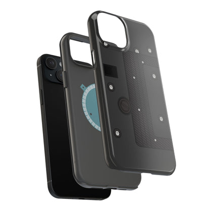 Black K Series Engine Phone Case