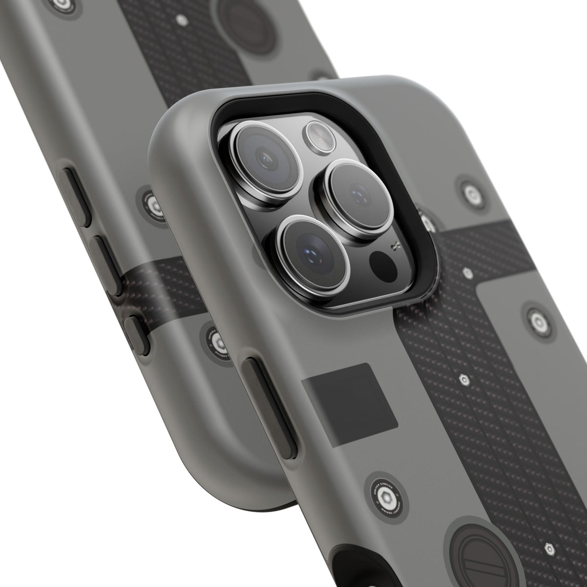 Gray K Series Engine Phone Case