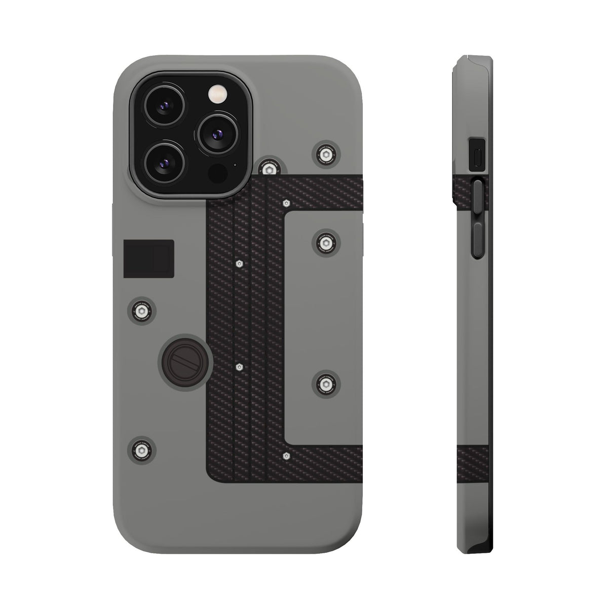 Gray K Series Engine Phone Case