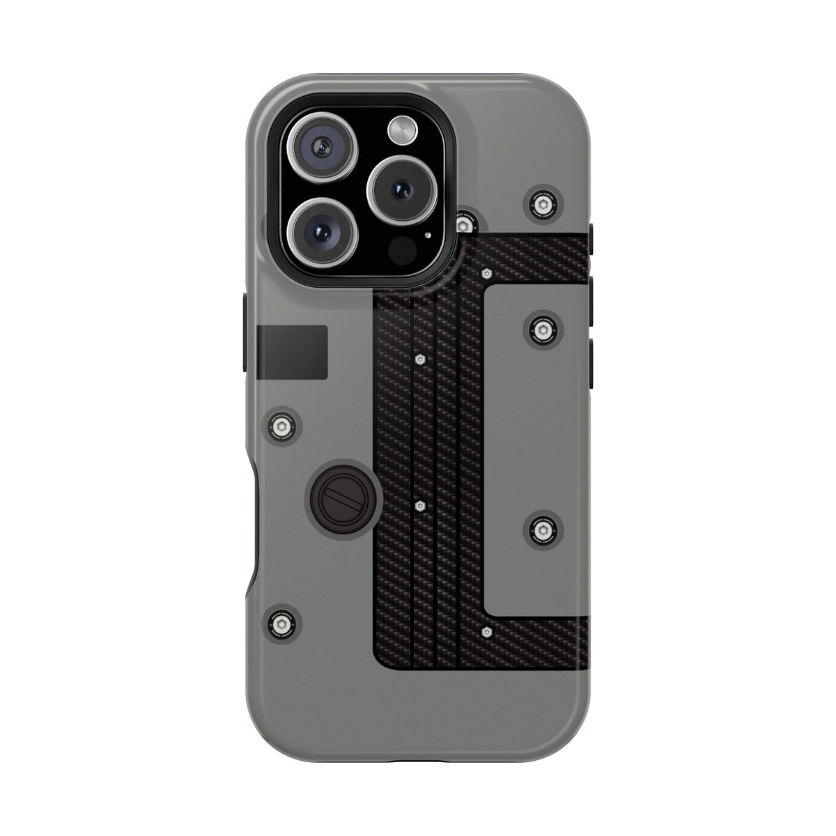 Gray K Series Engine Phone Case