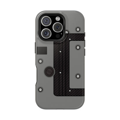 Gray K Series Engine Phone Case